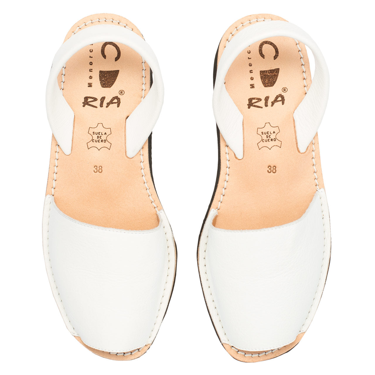 Original Avarcas Sandalen für Damen in der Farbe Weiß