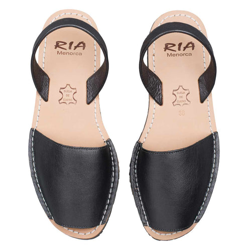 Metallic Avarcas de Menorco Damensandalen