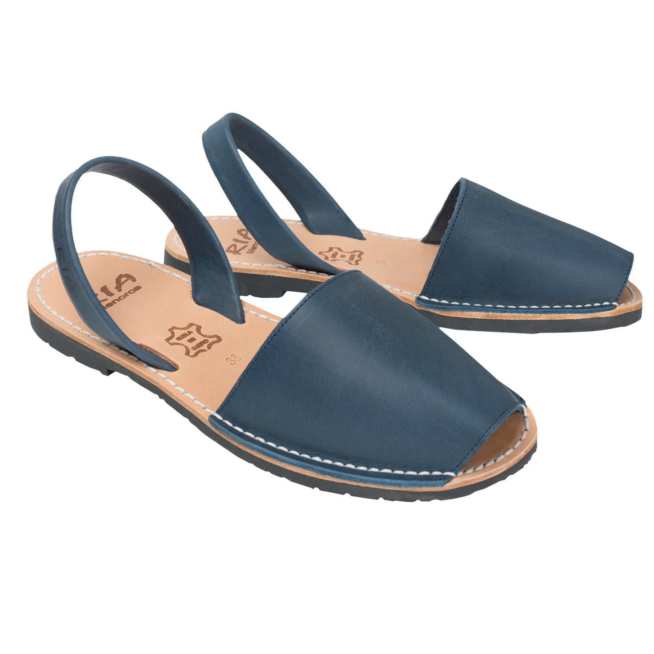 Sportliche Sandalen Avarca de Menorca für Damen in Jeansblau