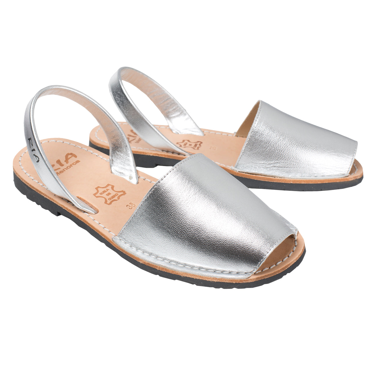 Silber Avarcas von RIA Menorca für Damen 