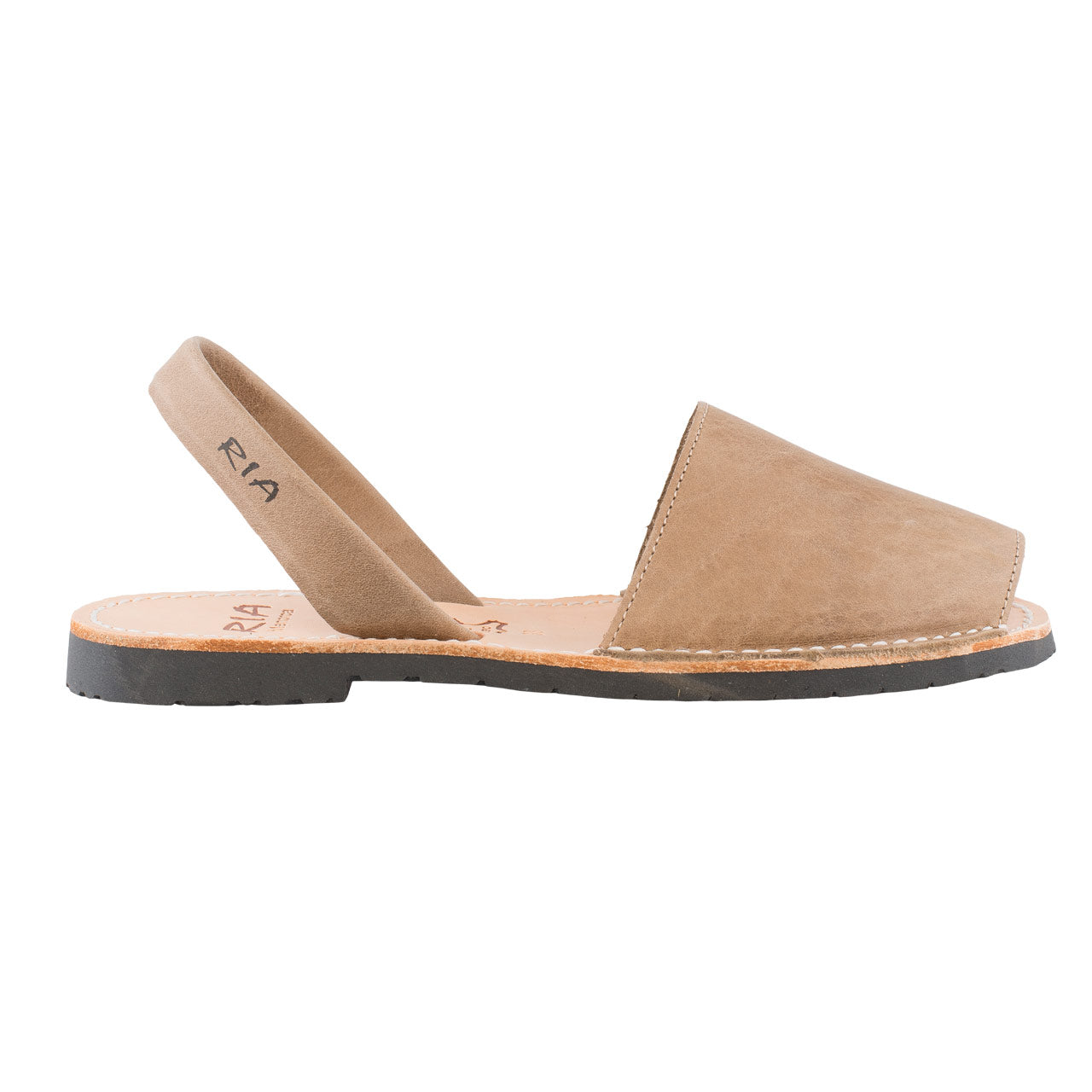 Sandale Avarca mit schwarzer Sohle