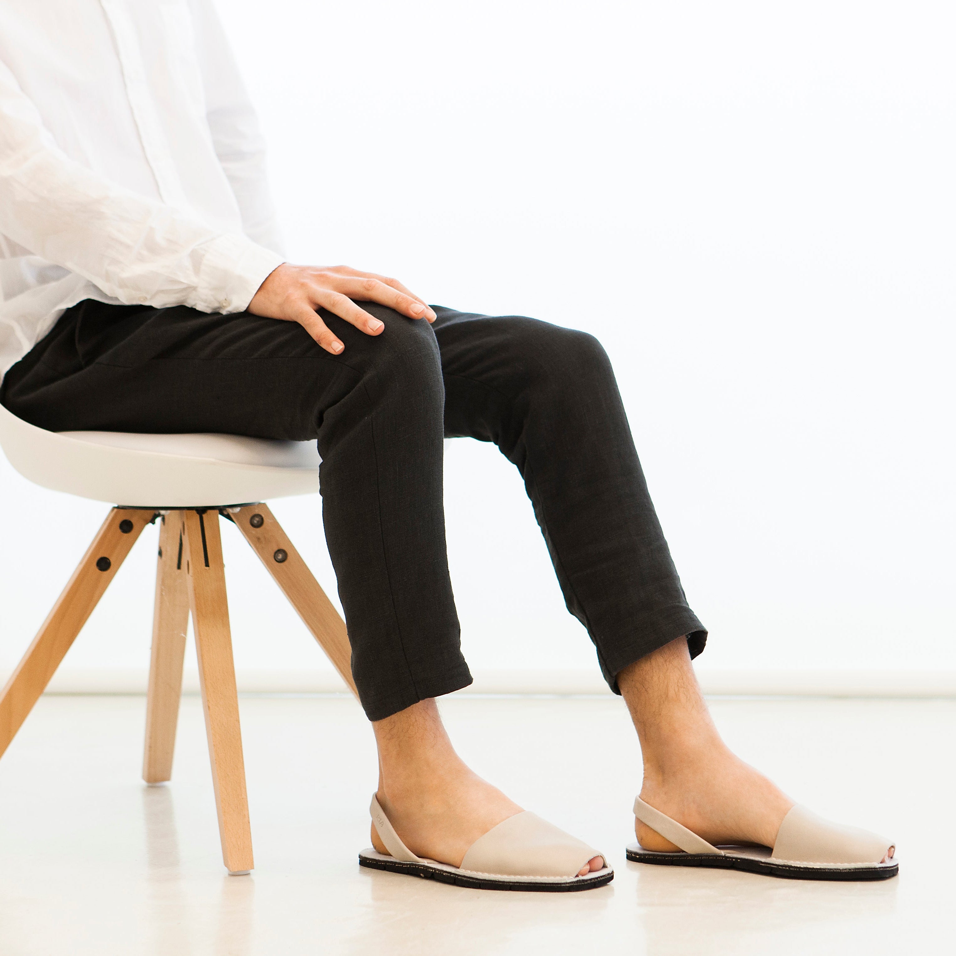 Avarcas Sandalen für Herren in Beige 