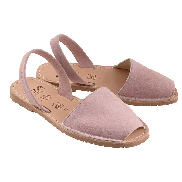 Menorca Sandalen Ante Rosa in der Avarcaria